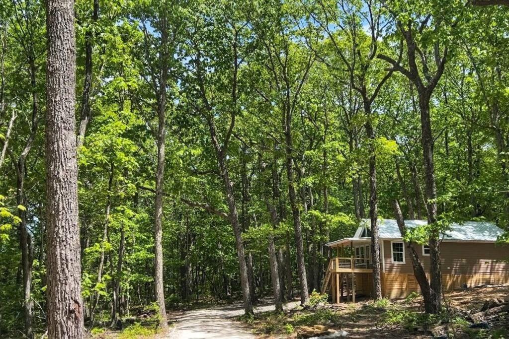 Coyote Cabin At Woodland Retreat At Desoto Beside Desoto State Park 佩恩堡 外观 照片
